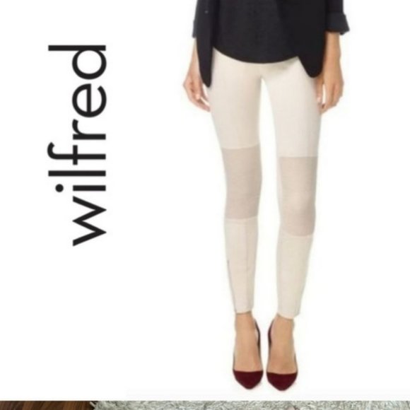 Wilfred Pants - Aritzia Wilfred Alumette Moto Leggings